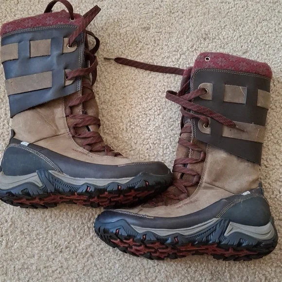 MERRELL Women's Polarand RovePeak WP Winter Boots Size 11 - Picture 4 of 5